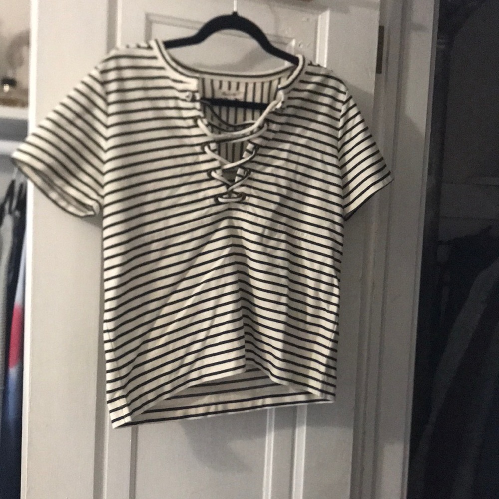 Short sleeve , madewell top , medium
